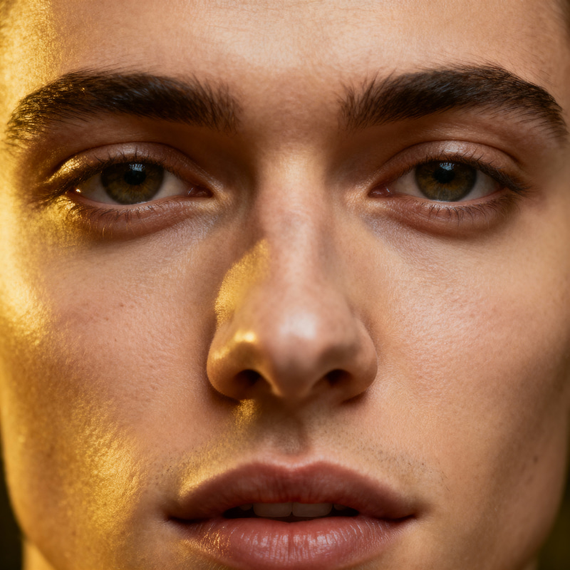 Expressive Human Face Portrait | Photorealistic Headshot