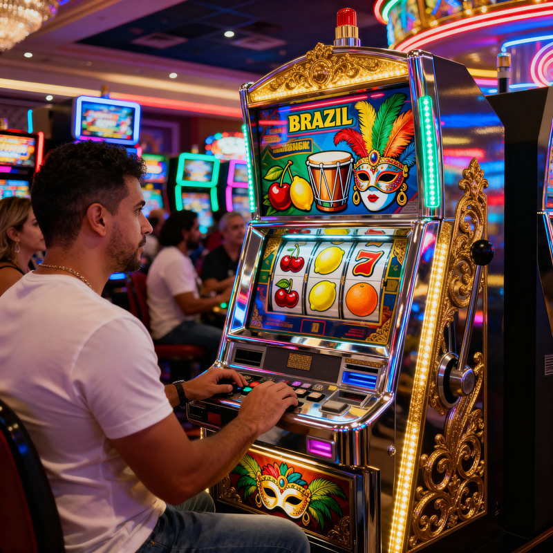 Vibrant Brazilian Style Slot Machine Experience Vibrant Brazilian Style Slot Machine Experience