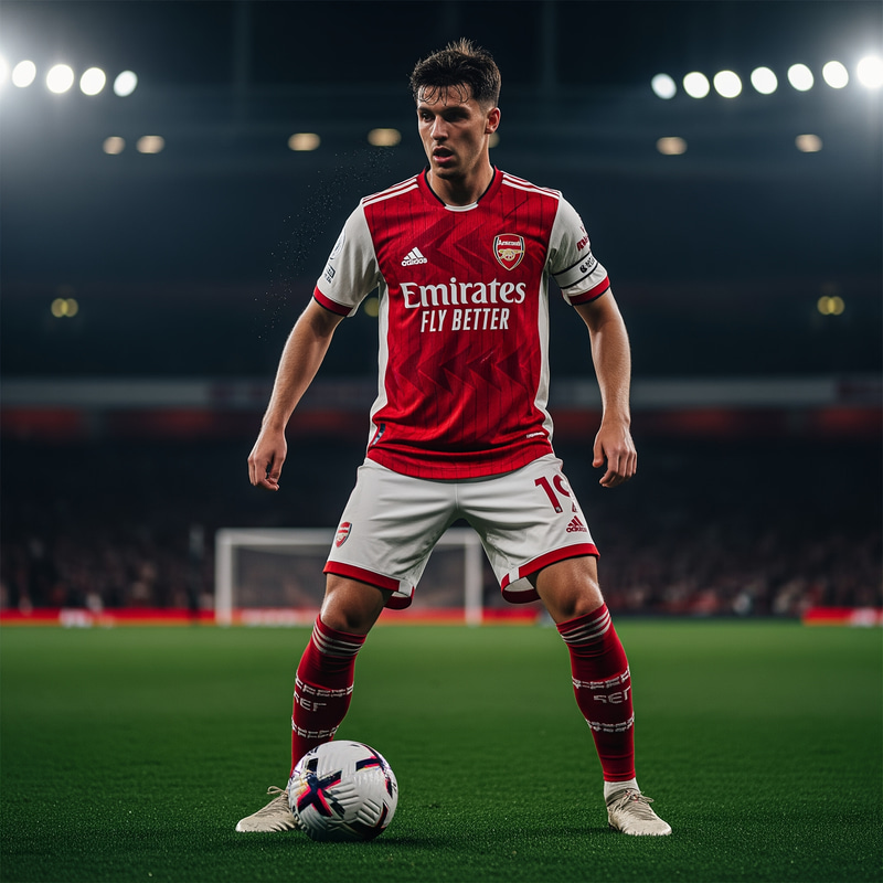 Ultra Realistic Arsenal Football Player Model Ultra Realistic Arsenal Football Player Model