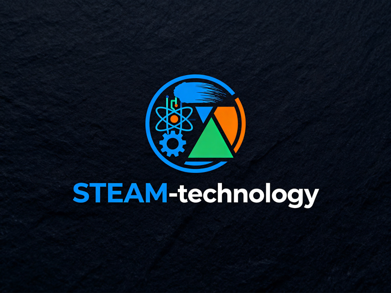 STEAM Technology Symbol: Innovation & Education STEAM Technology Symbol: Innovation & Education