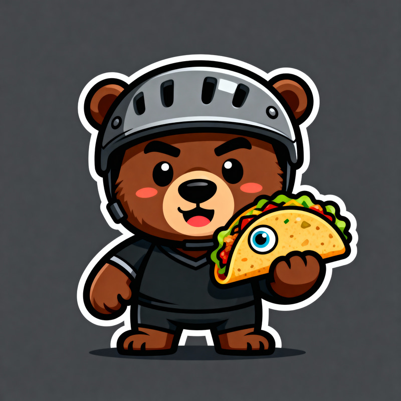 Friendly Cartoon Bear Mascot for Your Brand