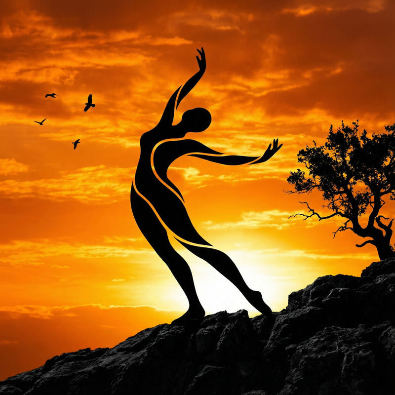 Dramatic Silhouette Art: Minimalist Designs