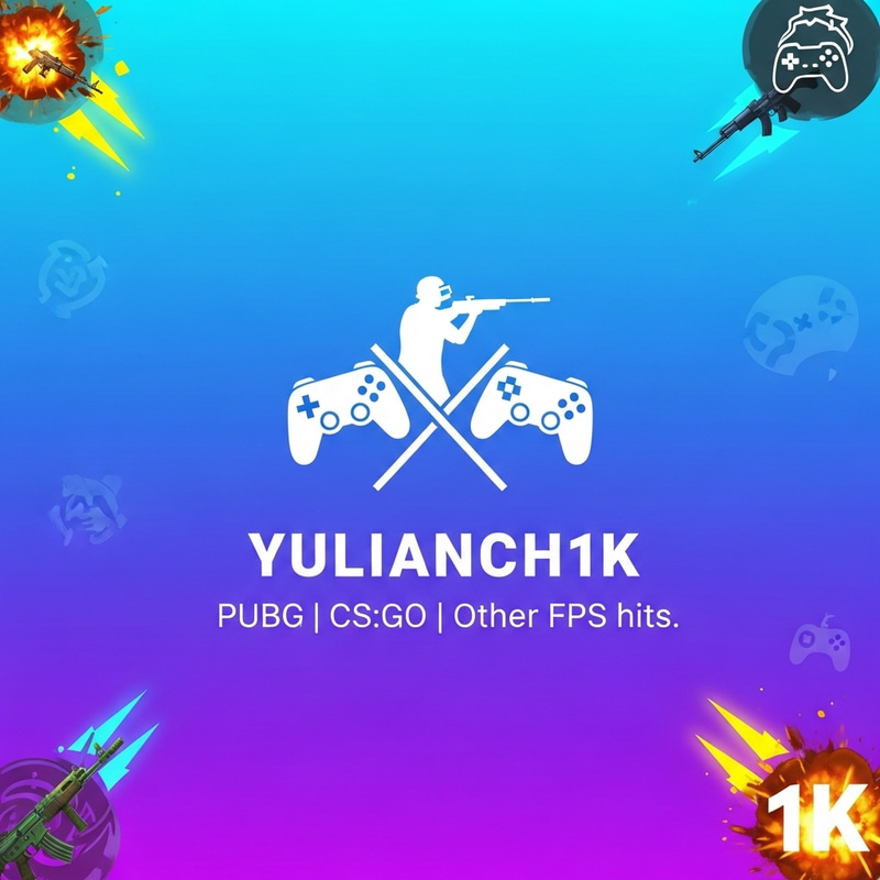 Dynamic YouTube Banner for yulianch1k Dynamic YouTube Banner for yulianch1k