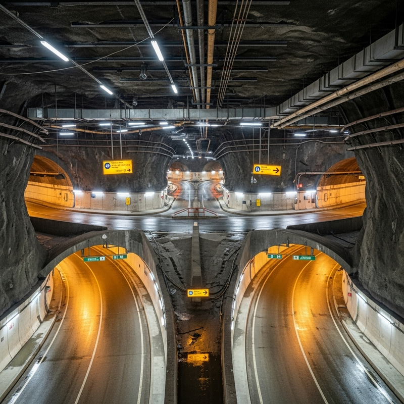 Exploring Underground Tunnel Junctions Exploring Underground Tunnel Junctions
