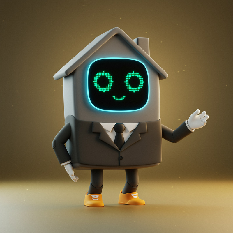 AI Mascot for Landlord Rental App AI Mascot for Landlord Rental App