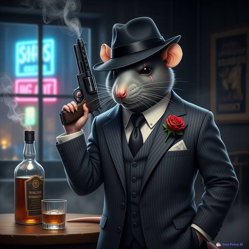 Mafia Rat: The Underworld's Sneaky Character Mafia Rat: The Underworld's Sneaky Character
