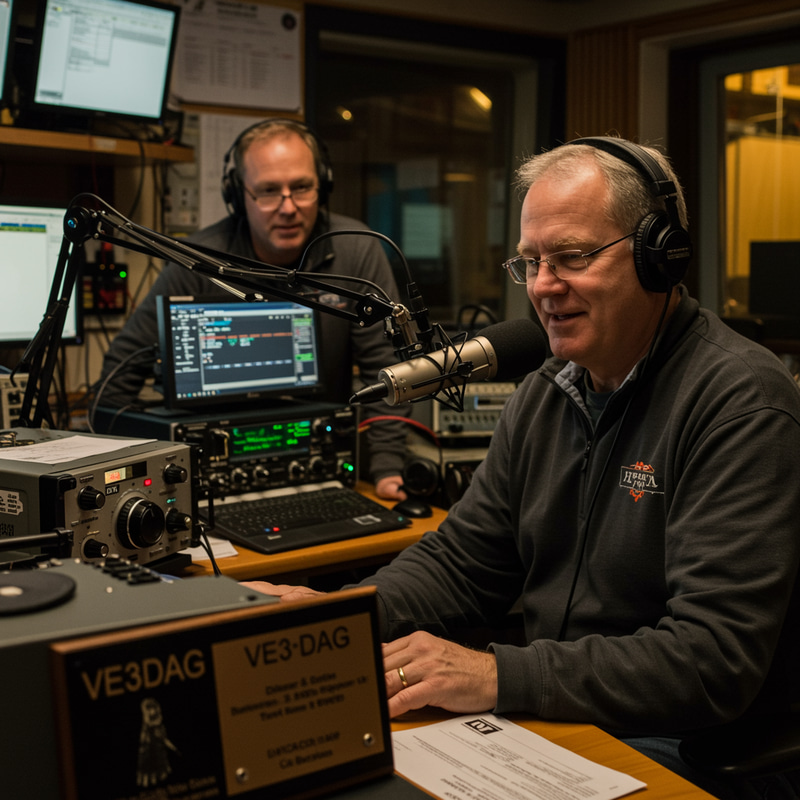 VE3DAG: Vibrant Loud Mic Boom for Ham Radio VE3DAG: Vibrant Loud Mic Boom for Ham Radio