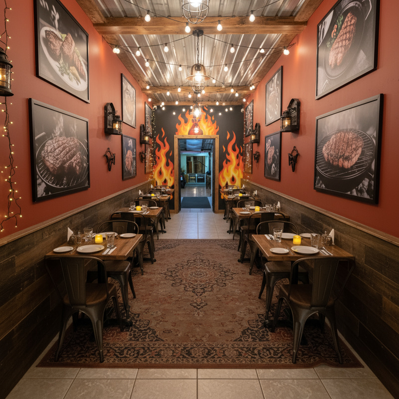 Cozy Grill Restaurant for Romantic Dinners Cozy Grill Restaurant for Romantic Dinners