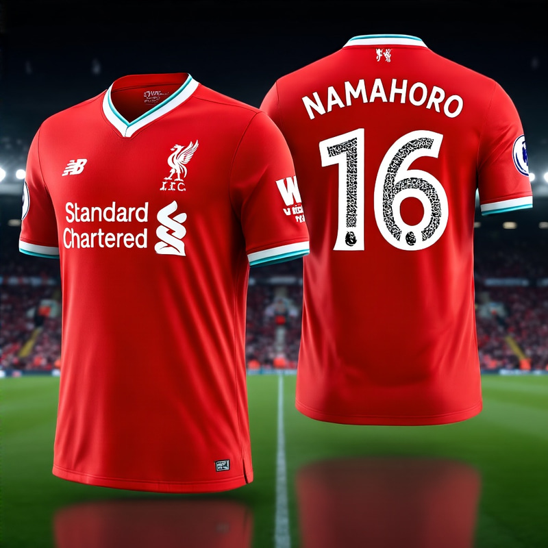 Custom Liverpool Jersey - NAMAHORO 16