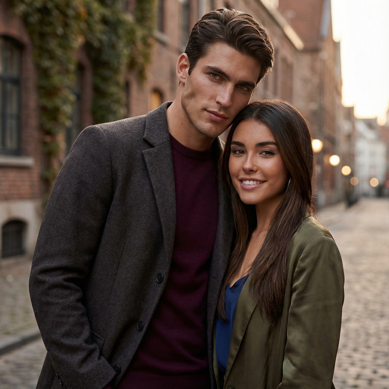 Captivating Portrait of Model and Madison Beer