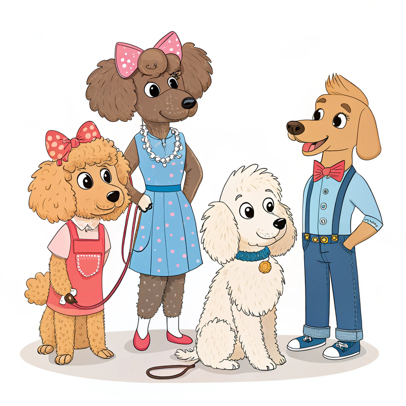 Meet Our Adorable Pet Mascots at Paws & Claws Salon