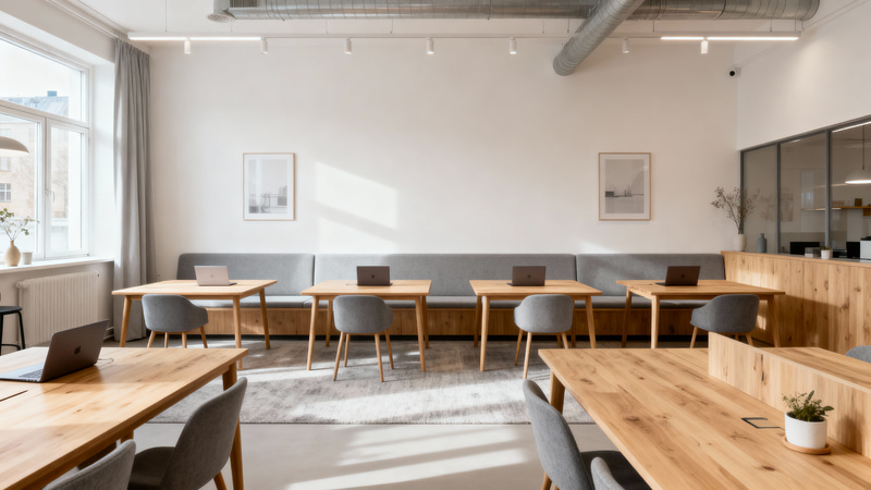 Cozy Scandinavian Coworking Space Design Ideas Cozy Scandinavian Coworking Space Design Ideas