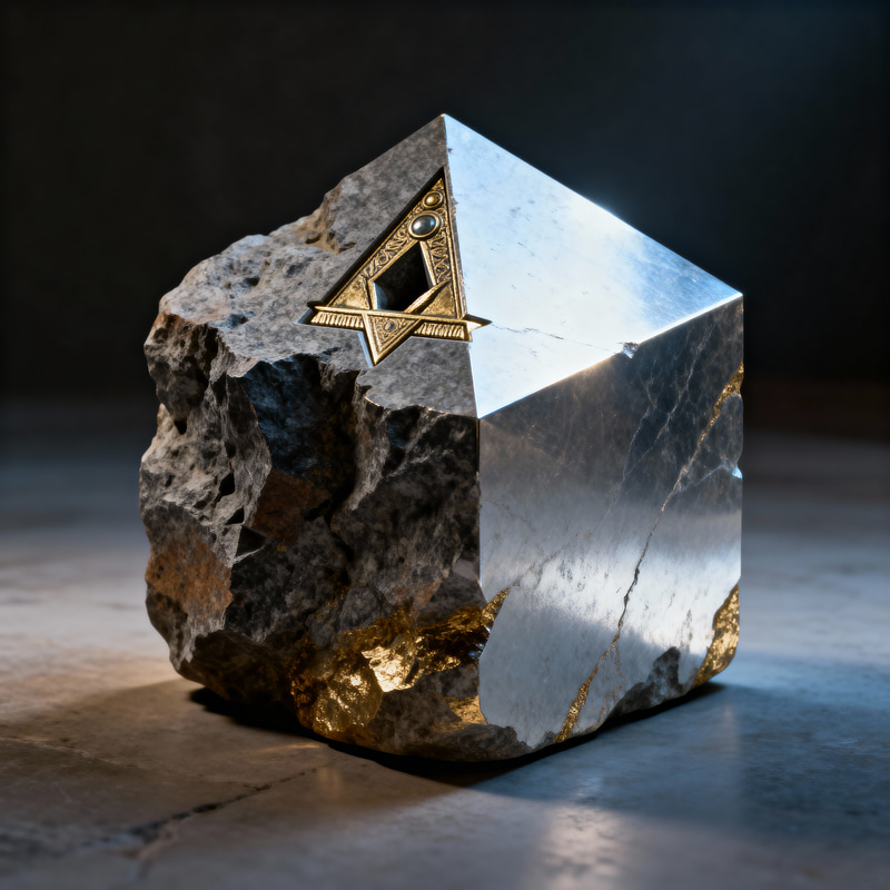 Masonic Ashlar Stones: A Visual Contrast Masonic Ashlar Stones: A Visual Contrast