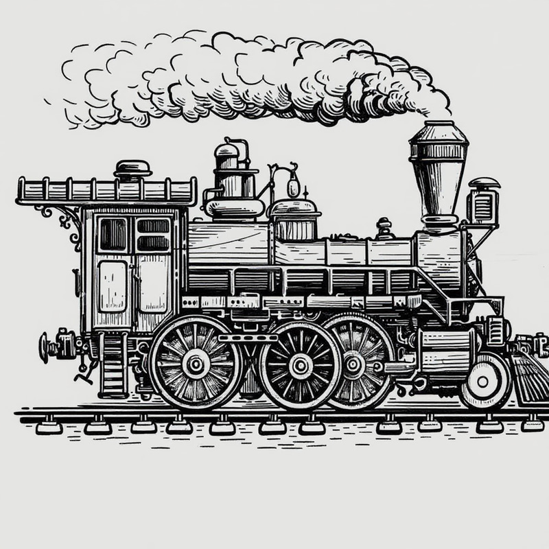 Train with Square Wheels: A Unique Design Train with Square Wheels: A Unique Design
