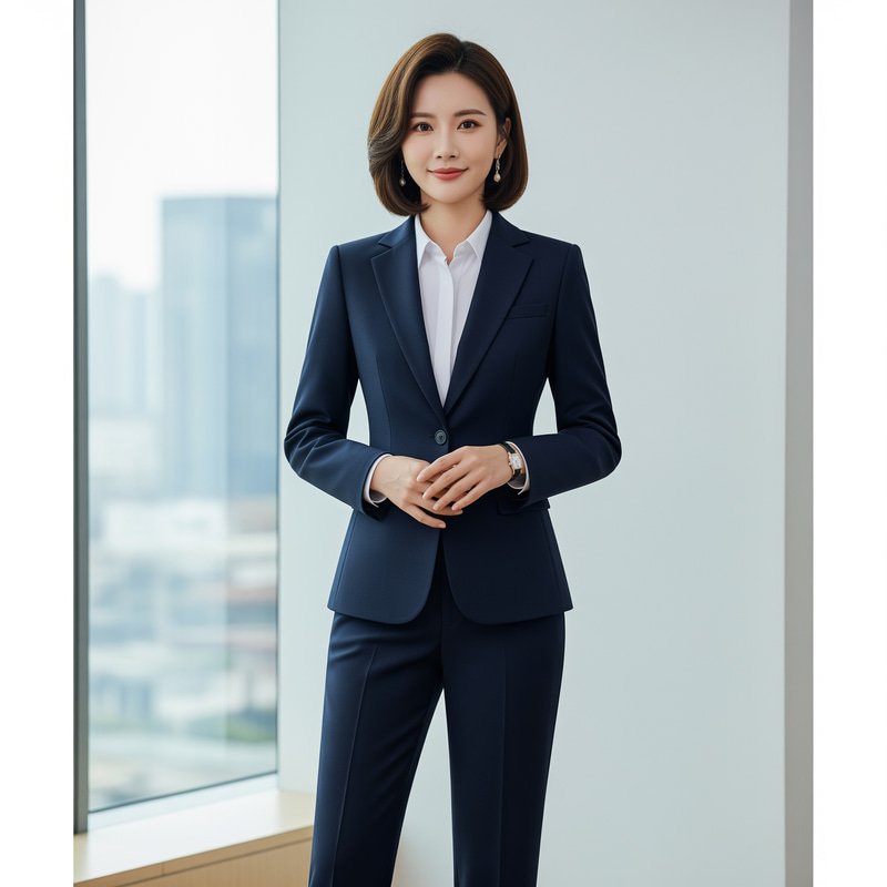 Formal Suit Photo of a Woman