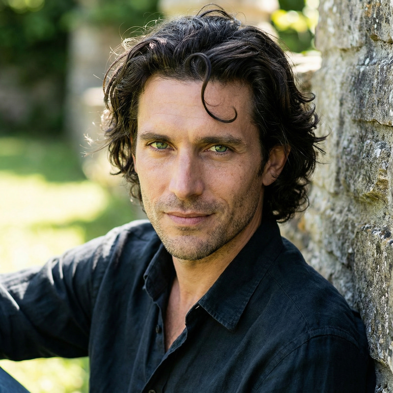 Captivating Sexy Man with Green Eyes Captivating Sexy Man with Green Eyes