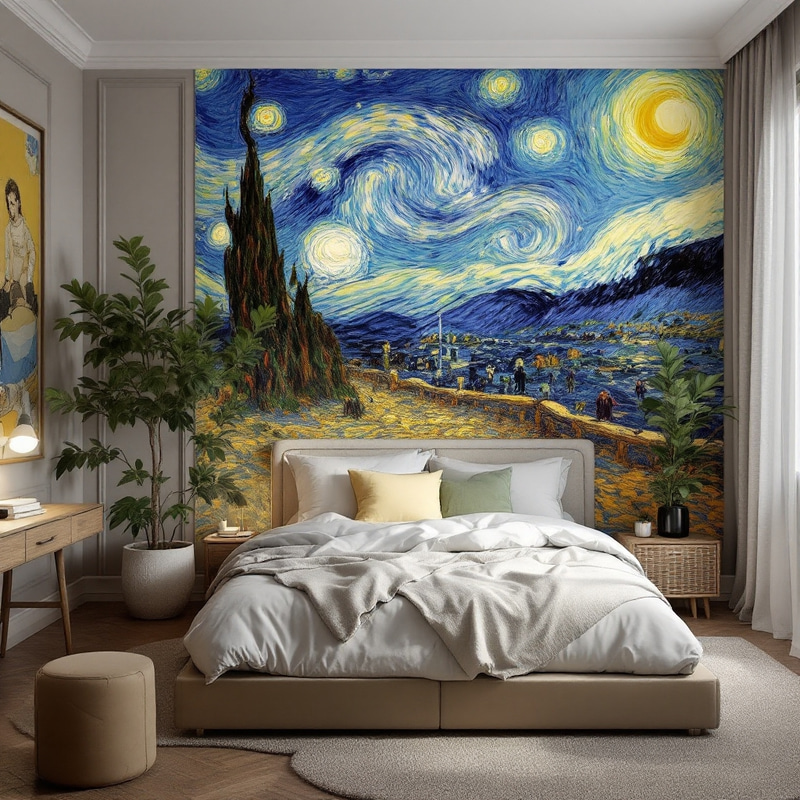 Vincent van Gogh Inspired Interior Design Ideas Vincent van Gogh Inspired Interior Design Ideas
