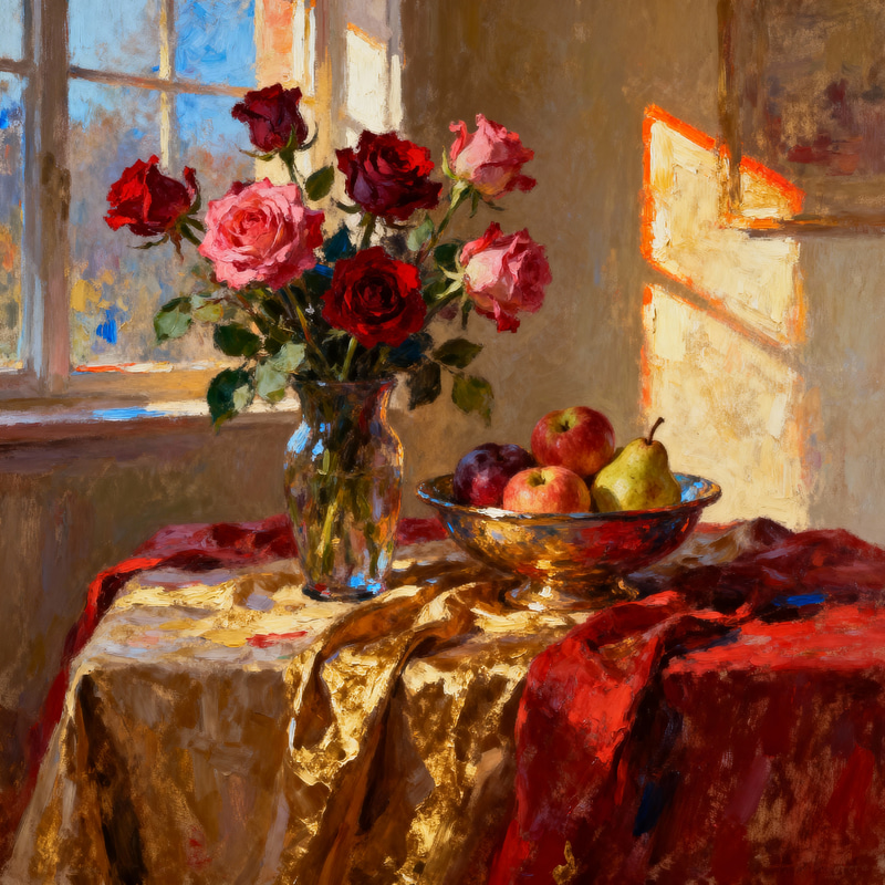 Museum-Quality Traditional Oil Painting Museum-Quality Traditional Oil Painting