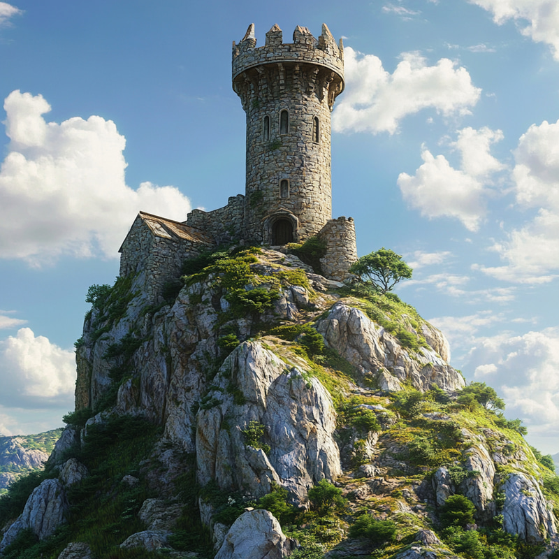Medieval Tower: A Fortress of Refuge Medieval Tower: A Fortress of Refuge
