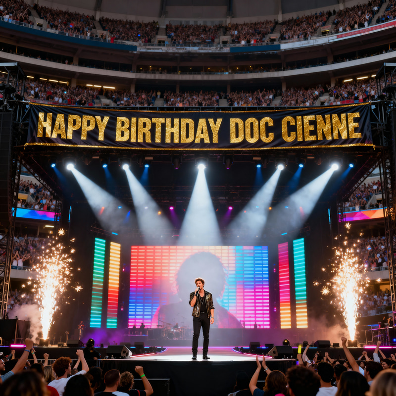 Grand Concert Stage for Doc Cienne's Birthday Grand Concert Stage for Doc Cienne's Birthday