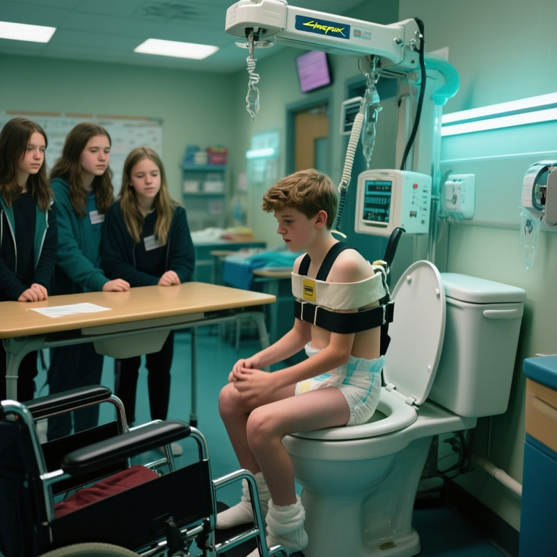 Cyberpunk School Scenario: A Unique Perspective