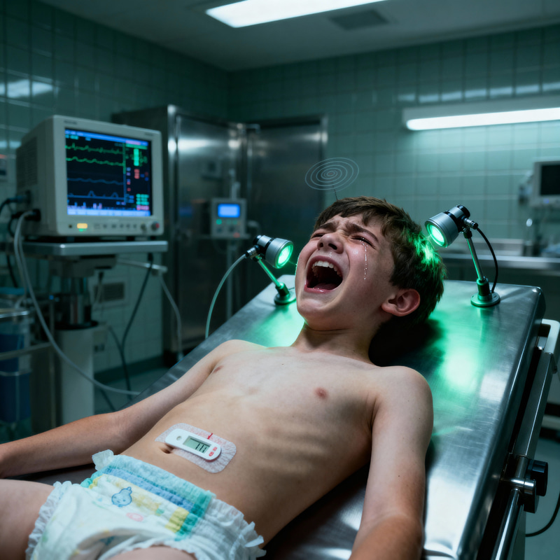 Psychiatric Lab Horror: A Boy's Nightmare Experience