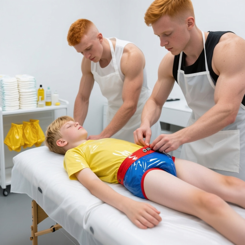 Unique PVC Diaper Briefs for Teenagers