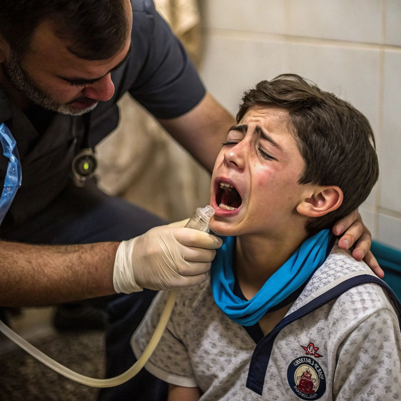 Clinic Lesson: Intense Feeding Tube Scene Clinic Lesson: Intense Feeding Tube Scene