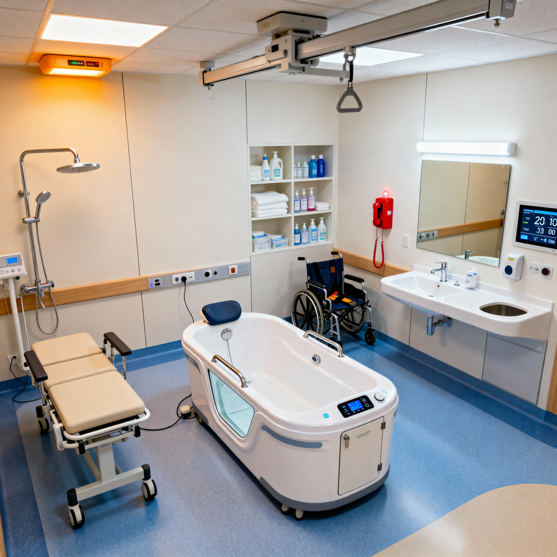Advanced Care Bathroom for Disabilities Advanced Care Bathroom for Disabilities