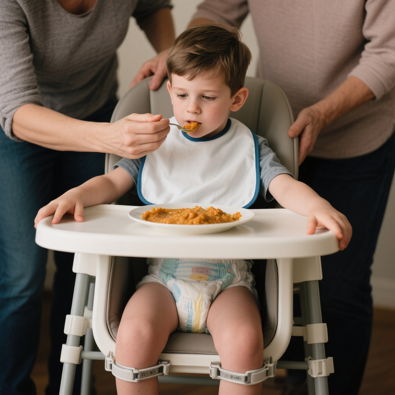 Force Feeding a 12-Year-Old: A Disturbing Scene