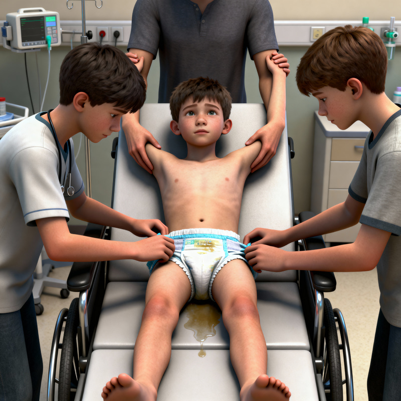 Emotional Diaper Change: A Brother's Care