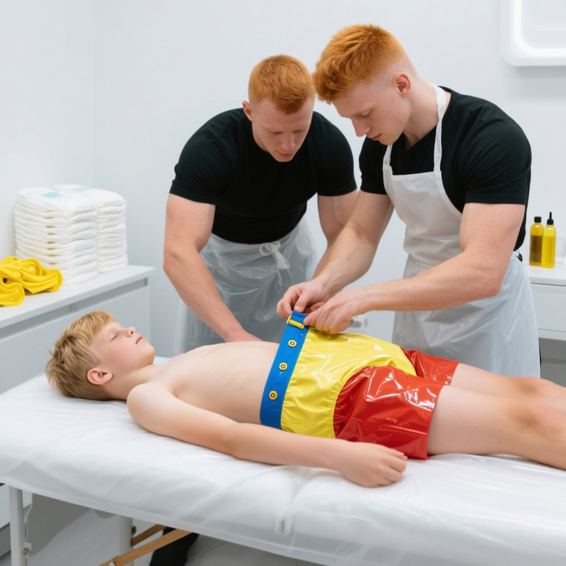 Stylish PVC Diaper Briefs for Comfort & Care