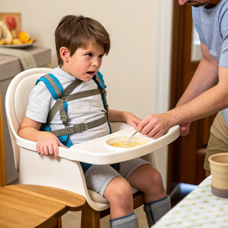 Child Feeding: High Chair Usage for Special Needs Child Feeding: High Chair Usage for Special Needs