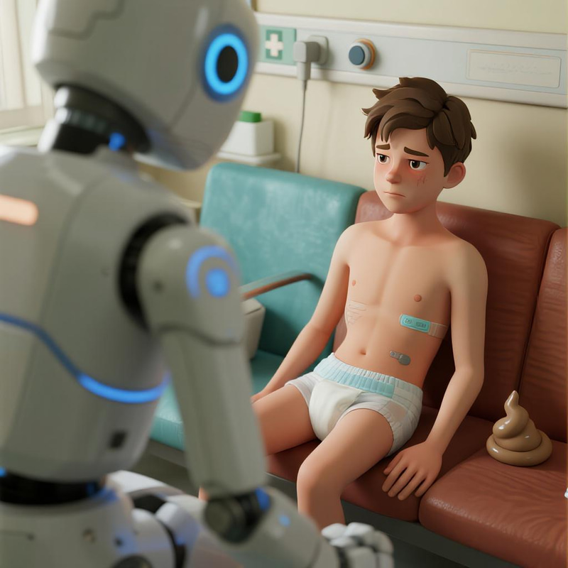 Teenager's Embarrassing Experience with AI Diaper