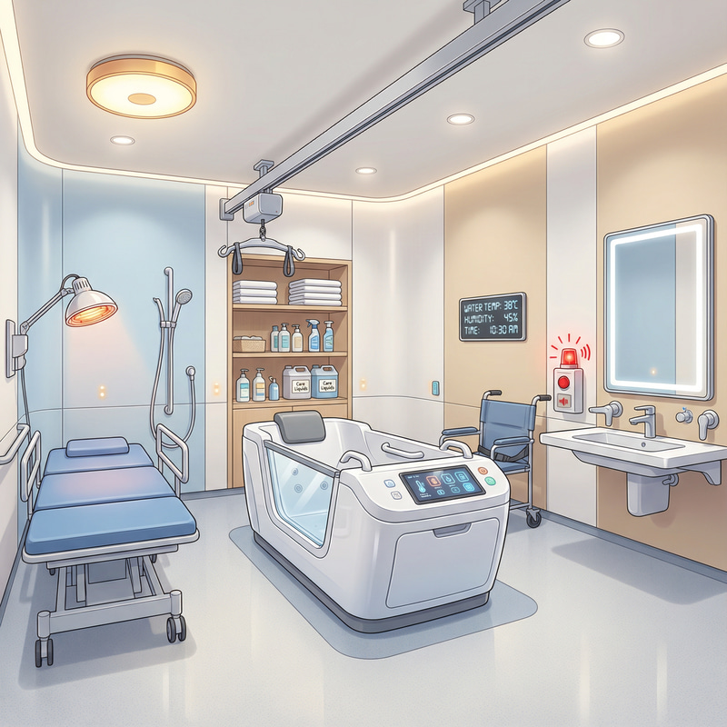 State-of-the-Art Care Bathroom for Disabilities State-of-the-Art Care Bathroom for Disabilities