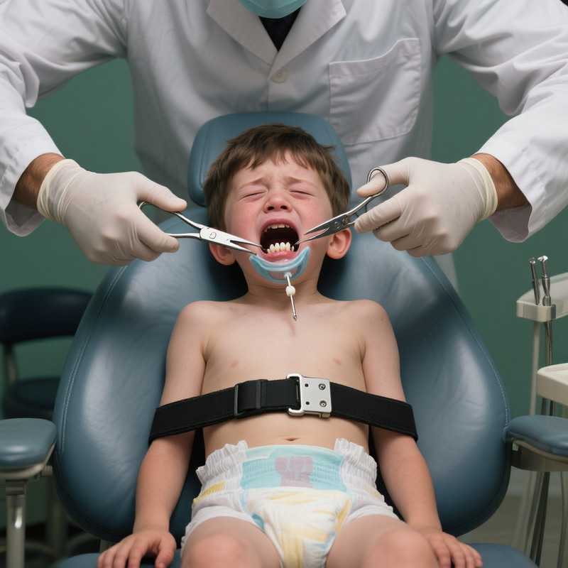 Painful Dental Experience for a 12-Year-Old Boy