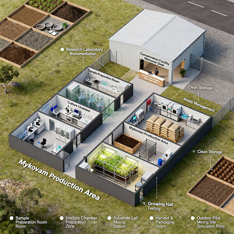 Conservation Facility Floor Plan for Bioremediation Conservation Facility Floor Plan for Bioremediation
