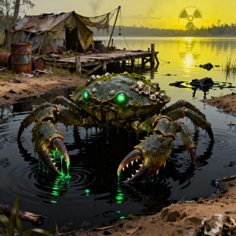 Realistic Mirelurk King Illustration from Fallout 3 Realistic Mirelurk King Illustration from Fallout 3