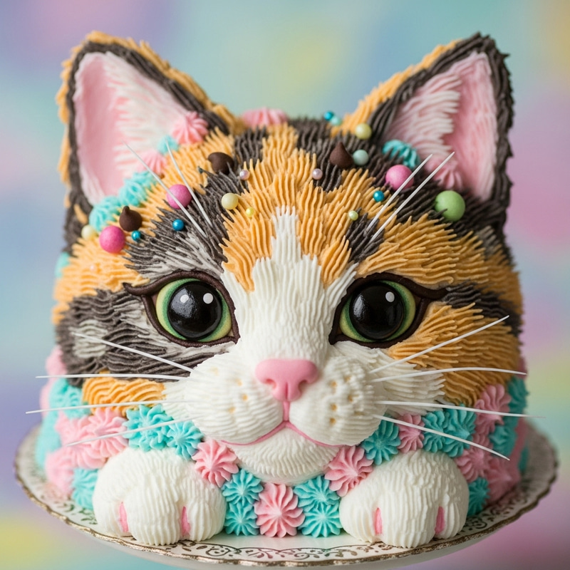 Cat-Shaped Cake: Purrfect for Any Celebration Cat-Shaped Cake: Purrfect for Any Celebration