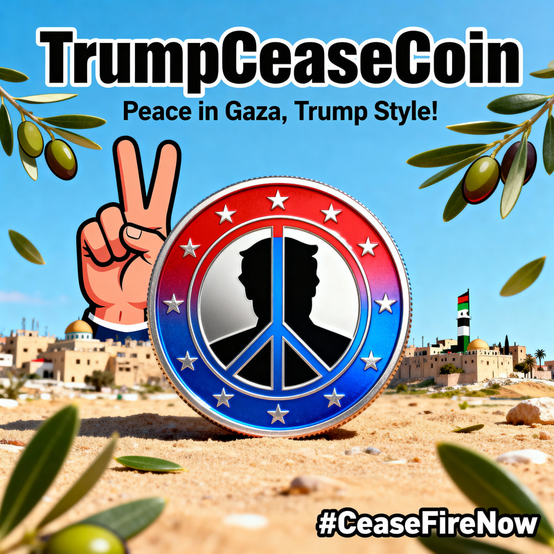 Trump Gaza Ceasefire Memecoin: Crypto for Change