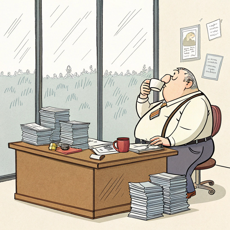 Bureaucrat Amid Unemployment: A Cartoon Perspective Bureaucrat Amid Unemployment: A Cartoon Perspective