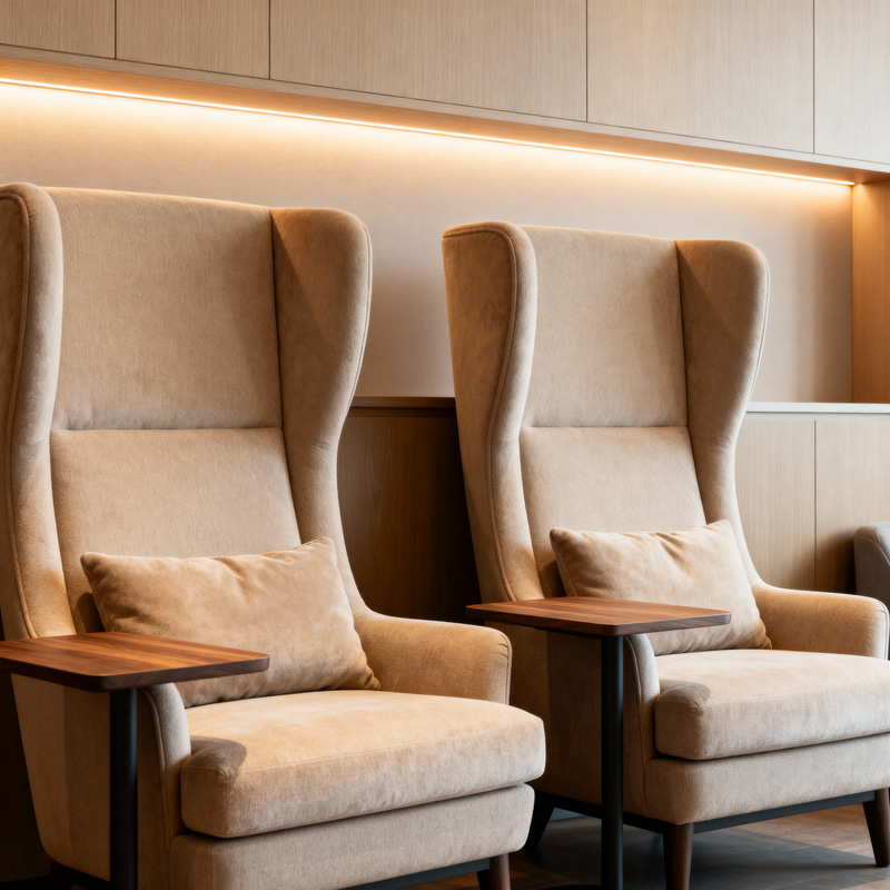 Cozy 2-Seater with Separate Table Design Cozy 2-Seater with Separate Table Design