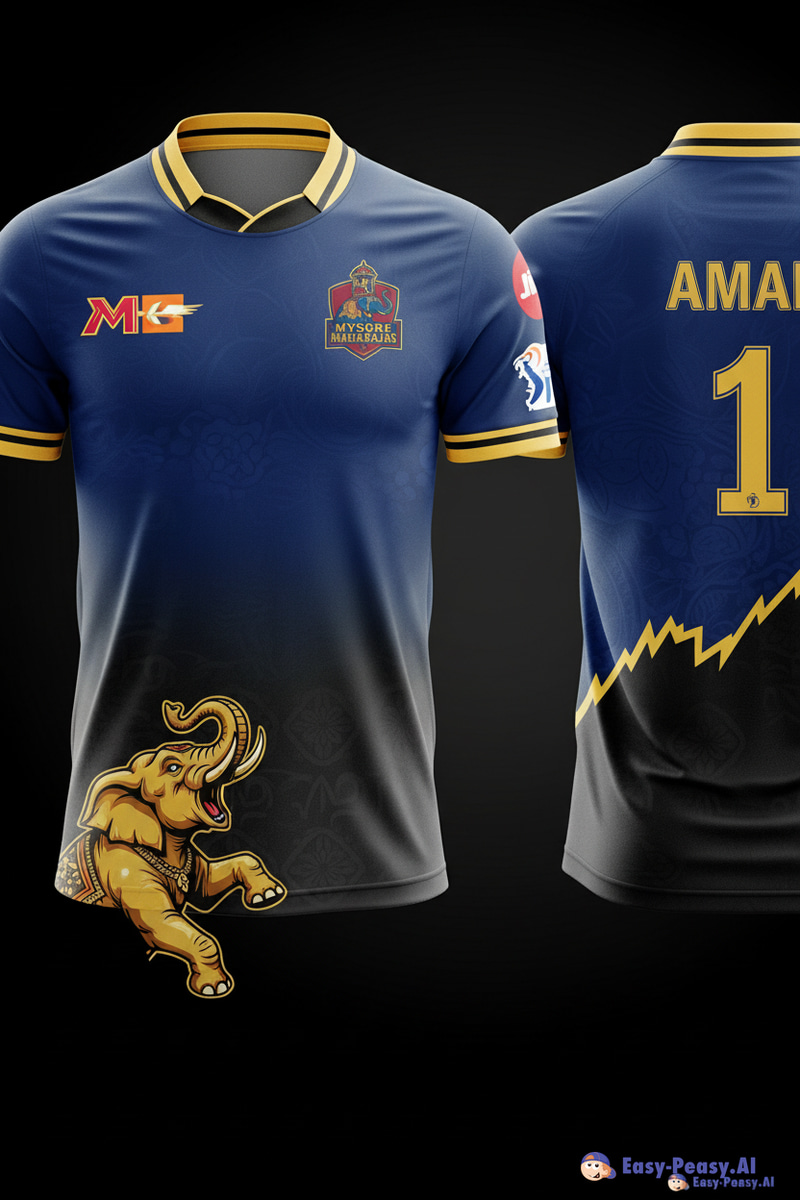 Revamped Jersey Design with Ferocious Elephant Revamped Jersey Design with Ferocious Elephant