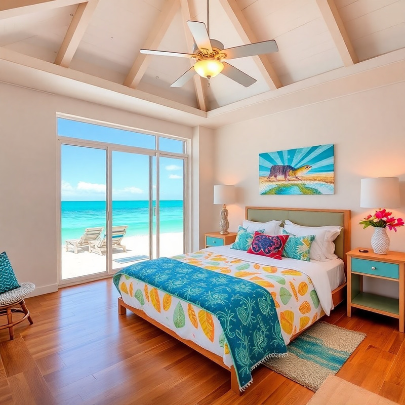 Colourful Tropical Beach Bedroom Decor Ideas Colourful Tropical Beach Bedroom Decor Ideas