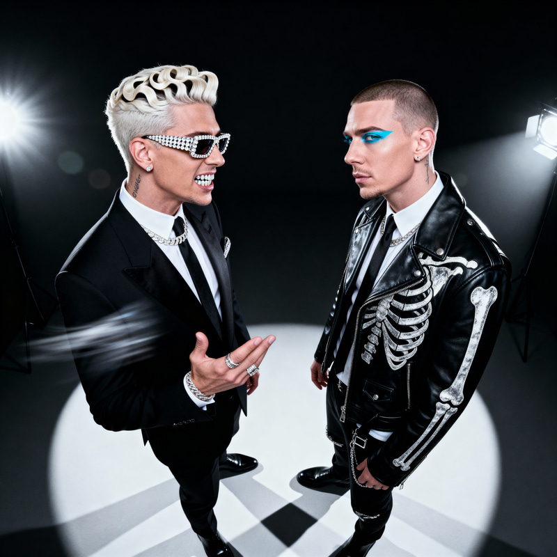 Luciano & Eminem: Stunning Celebrity Portrait