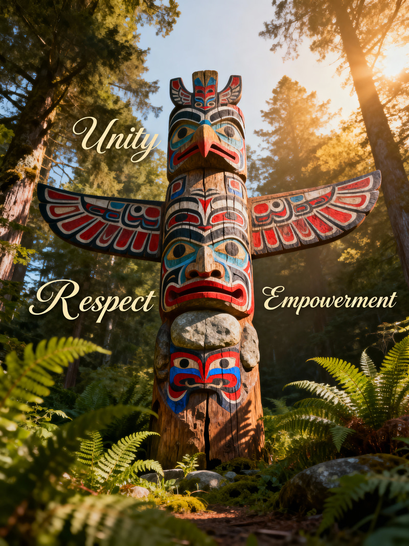 Vibrant Indigenous Cultural Poster Design Vibrant Indigenous Cultural Poster Design