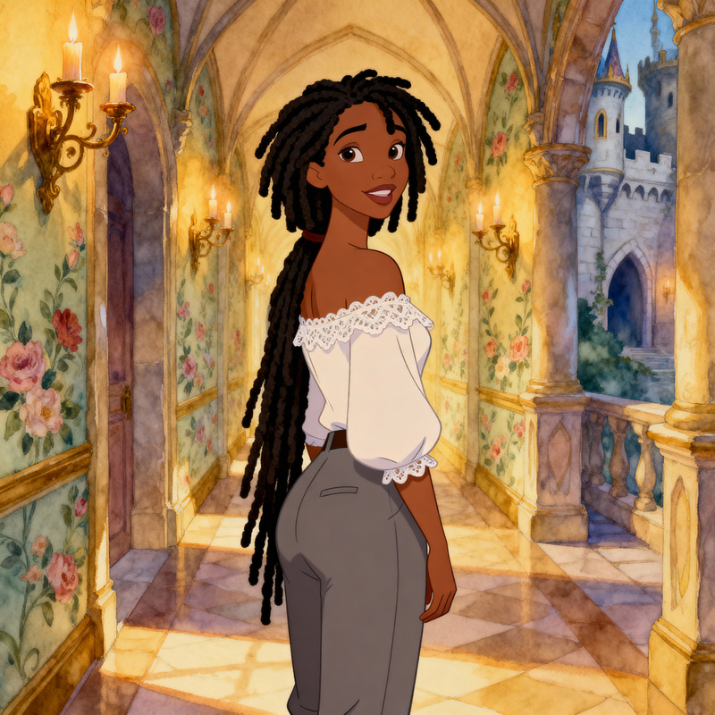 Disney-Inspired Style: Black Dreadlocks & Fashion Disney-Inspired Style: Black Dreadlocks & Fashion