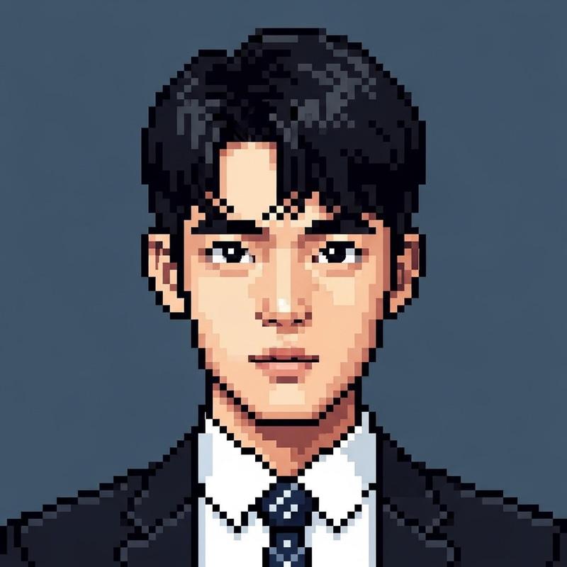 Pixel Art of Jin Do-jun from The Chaebol's Youngest Son Pixel Art of Jin Do-jun from The Chaebol's Youngest Son