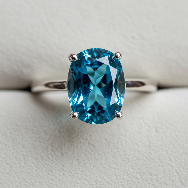Beautiful Topaz Ring - Elegance in Every Detail Beautiful Topaz Ring - Elegance in Every Detail