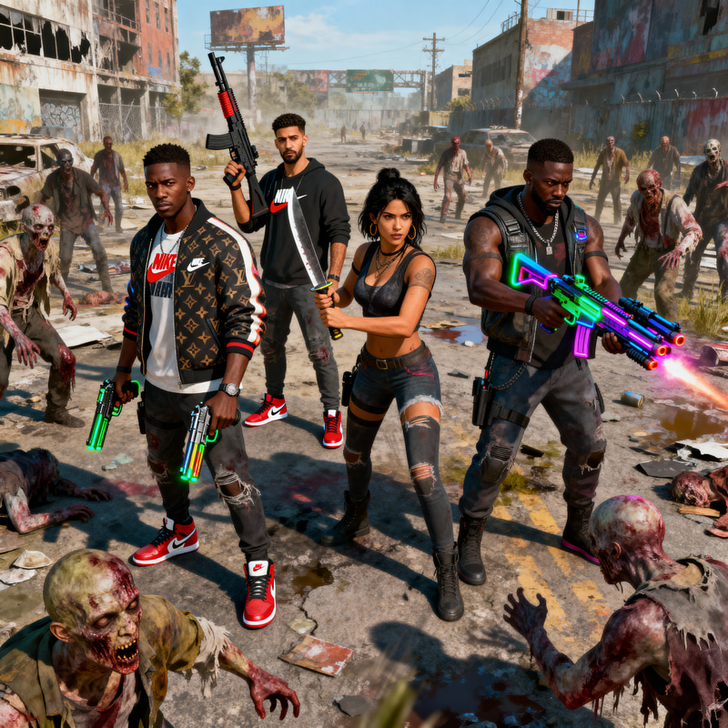 Urban Survivors in a Zombie Apocalypse Urban Survivors in a Zombie Apocalypse